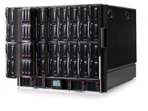 HP c700 serisi bir blade server HP c700 serisi bir blade server
