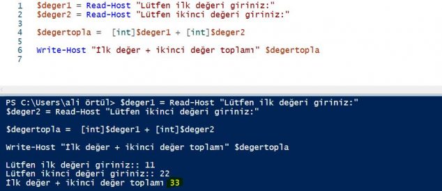 Powershell string to int Powershell string to int